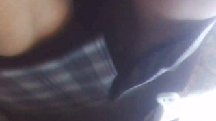 Upskirt mature amateur