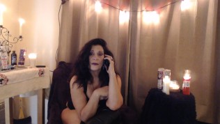 LIVE PHONESEX- Goddess tells closet sissy its time for real cock