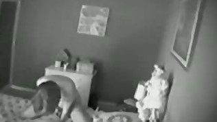 Spy cam caught morning masturbation my mom