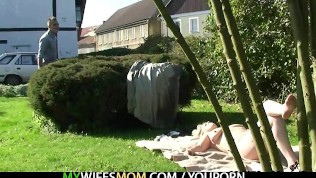 Wife finds her man fucking mother in law