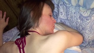 Mature loves hot cum pumped into her butthole