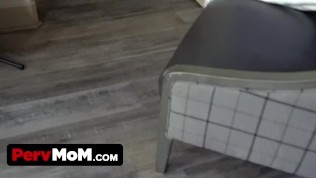 PervMom – Horny Milf Slut And Her Step Daughter Get Their Pussies Fucked By Young Stud POV Style
