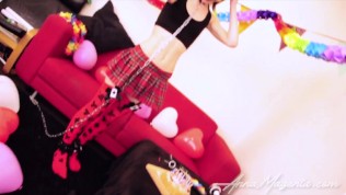 Cute Tiny Dutch Teen Anal birthday party 1st xxx video ever