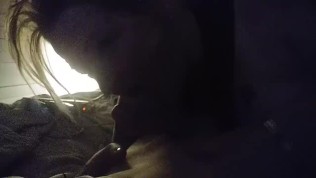 Hot wife giving amazing head