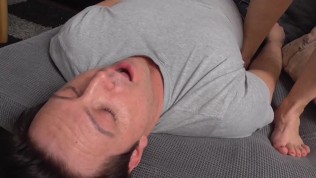 feet smother slave