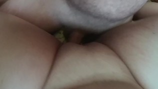 Milf teased dick with tits and got a tank full of jizz.