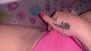 cumming while my college roomie is asleep