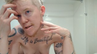 Quiet Hotel Room Striptease Trans FTM
